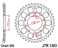 Звезда задняя JT SPROCKETS JTR1303