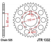 Звезда задняя JT SPROCKETS JTR1332 42 зуба