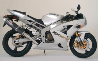 Глушитель YOSHIMURA RS-3 для Kawasaki ZX-6R/6RR Ninja (03-04)