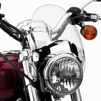 Ветровое стекло чоппер NATIONAL CYCLE Flyscreen N2533 дымчатая тонировка