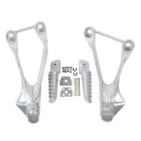 Подножки задние с кронштейнами MOTOKIT для Kawasaki ZX-6r (05-08)