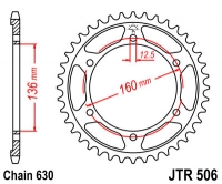 Звезда задняя JT SPROCKETS JTR506