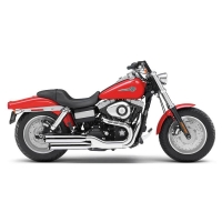 Глушитель COBRA 3 SLIP-ONS для Harley-Davidson Dyna (08-14) 6006B - Черный