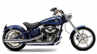 Глушитель COBRA 3-inch для Harley-Davidson Softail Rocker/C (08-11)