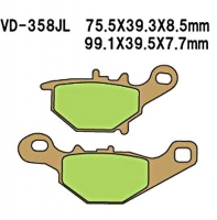 Тормозные колодки VESRAH VD-358JL