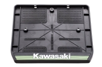 Рамка номерного знака с логотипом "Kawasaki"