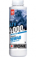 Масло моторное 4T IPONE ATV 4000 10W40 4л.