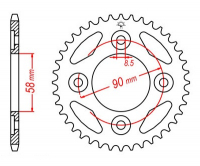 Звезда задняя JT SPROCKETS JTR212 35 зубьев
