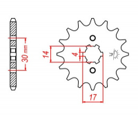 Звезда передняя JT SPROCKETS JTF273 13 зубьев