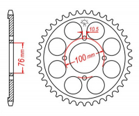 Звезда задняя JT SPROCKETS JTR1806