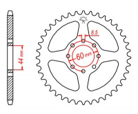 Звезда задняя JT SPROCKETS JTR1832 52 зуба