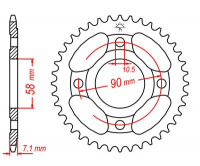 Звезда задняя JT SPROCKETS JTR272