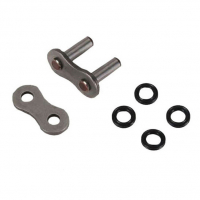 Замок цепи JT CHAIN JTC520X1R2 RL заклёпка, никель