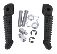 Подножки передние для Yamaha YZF-R1 (98-11), YZF-R6 (99-14),FZ1 (01-13), FZ6 (04-09), FZ6R черные